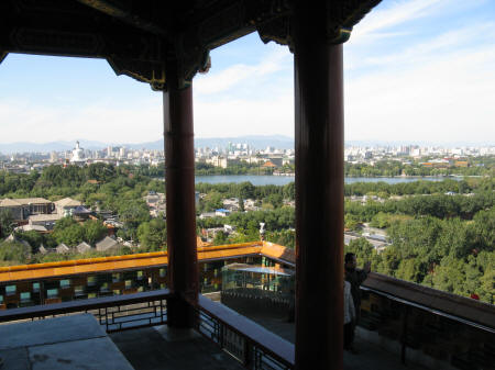 Jing Shan Park in Beijing China