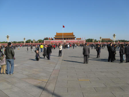 Tiananmen Square in Beijing China